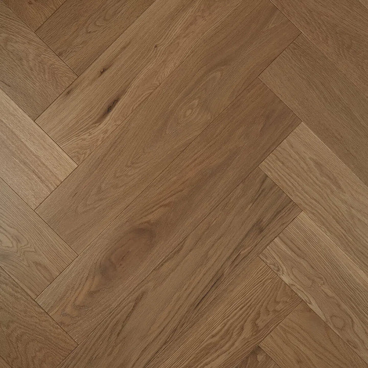 Latte - Preference De Marque Engineered Herringbone Parquetry