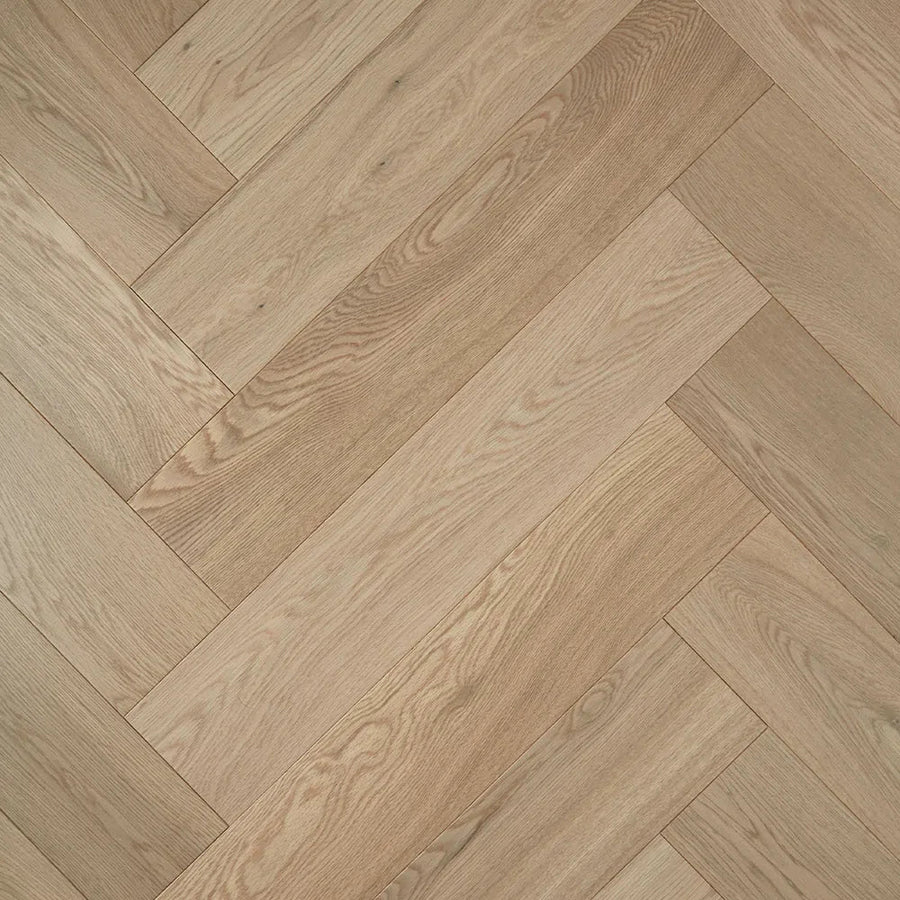 Herringbone Parquetry Tait Flooring Vanilla - Preference De Marque Engineered Herringbone Parquetry