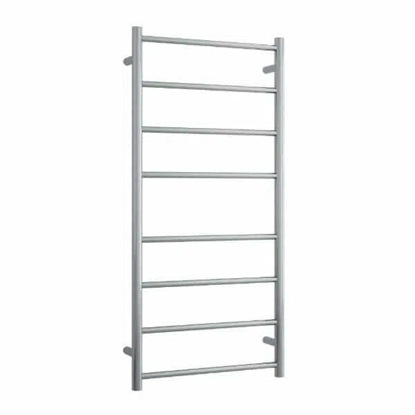 Thermogroup Brushed Straight Round Ladder Heated Towel Ladder - W530XH1120
