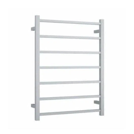 Thermogroup Brushed Stainless Steel Square Heated Towel Ladder - 600W x 800H