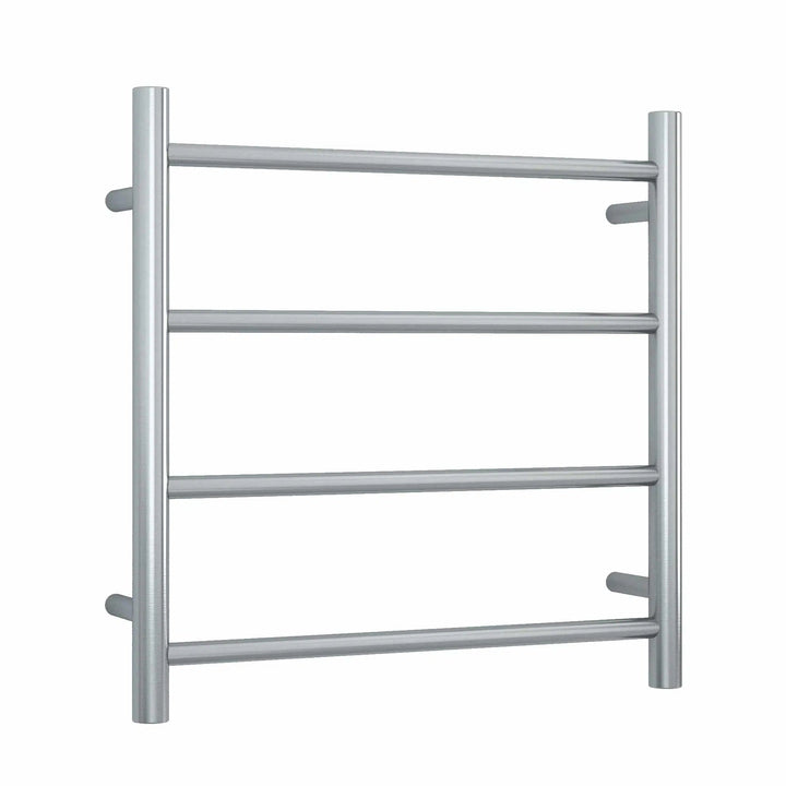 Thermogroup Brushed Straight Round Ladder Heated Towel Rail