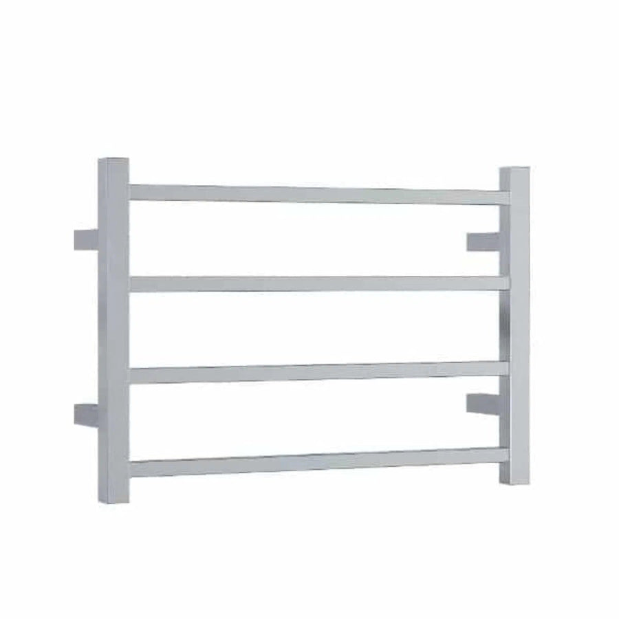 Heated Towel Ladders Thermogroup Thermorail 4 Bar Ladder Heated Towel Rail Square 600mm