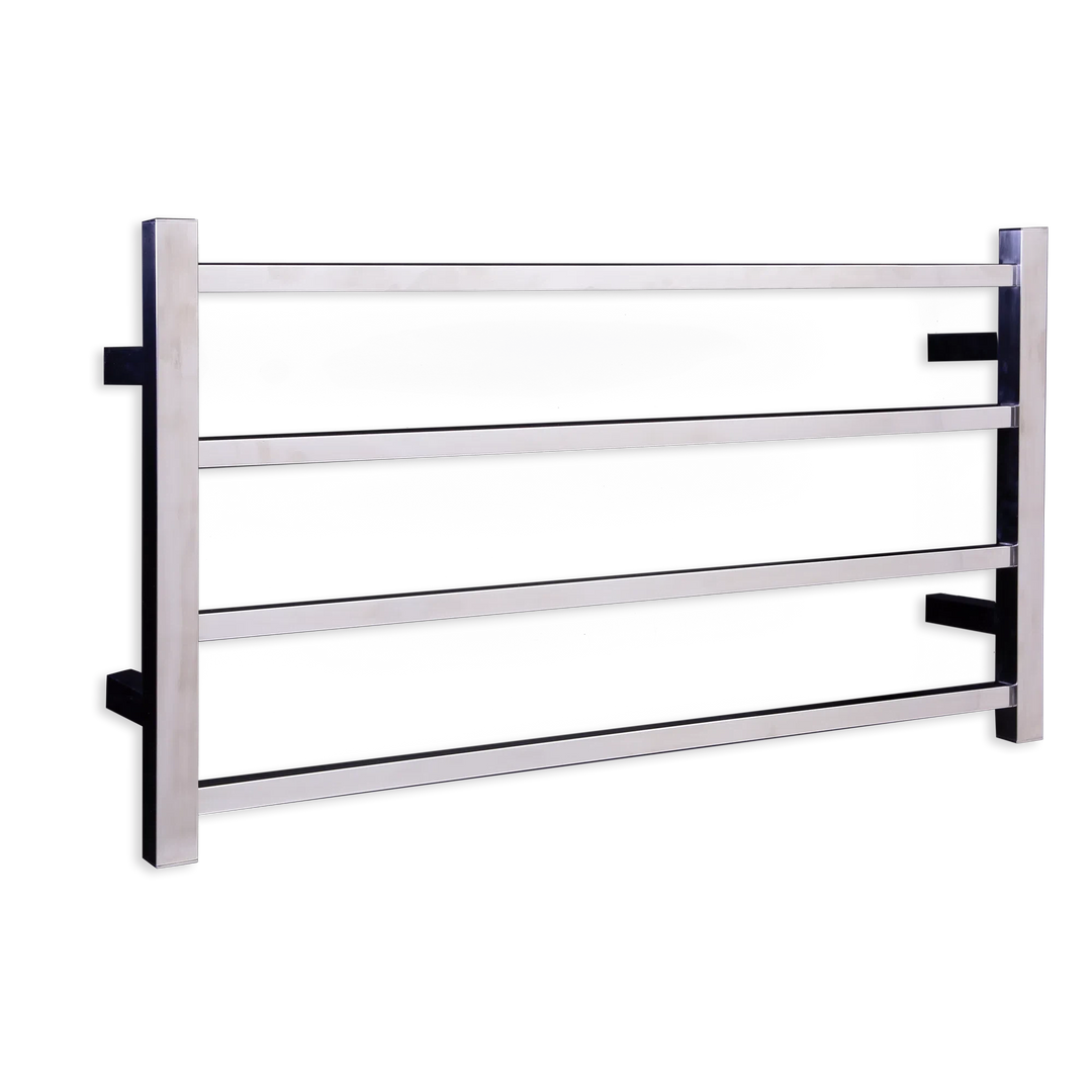 Thermorail Straight Square Bar Ladder Heated Towel Rail