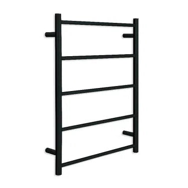 Thermorail Matte Black Non-Heated Towel Ladder - 800H x 630W