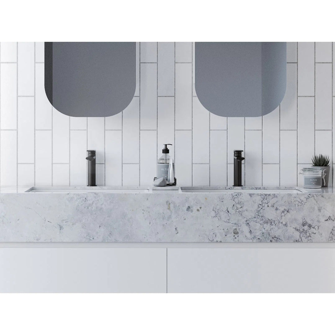 Undermount Shell Basin Timberline Rectangle Undermount Ceramic Basin Overflow 530mm x 340mm
