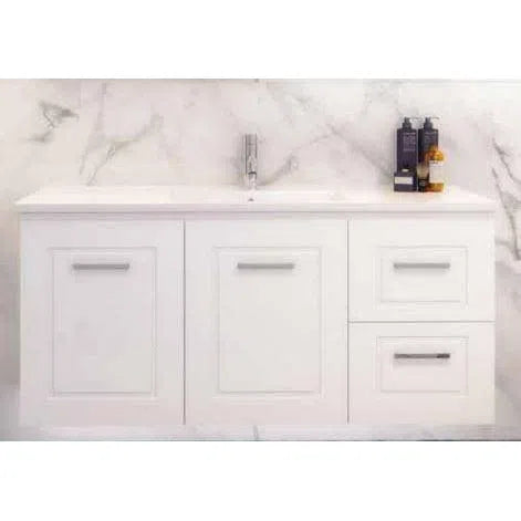 Timberline Nevada Classic Wall Hung Vanity With Quest Dolomite Top