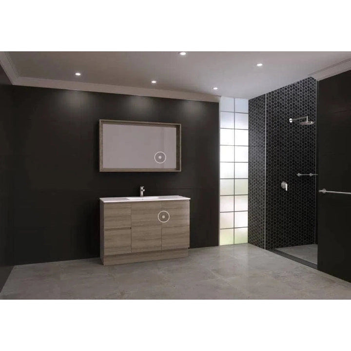 Wall Hung Vanity Timberline Timberline Nevada Floor Standing Or Wall Hung Vanity - With Ceramic Top 1200 / Floor