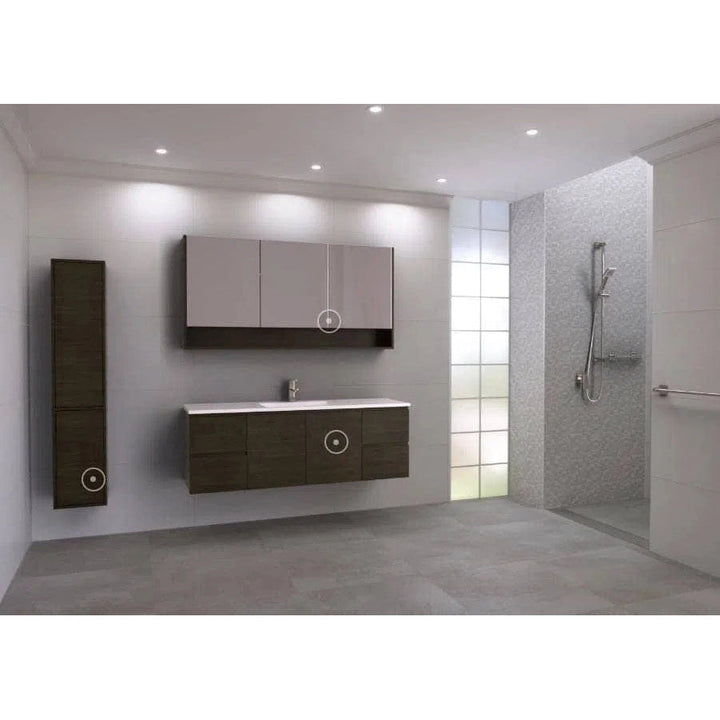 Wall Hung Vanity Timberline Timberline Nevada Floor Standing Or Wall Hung Vanity - With Ceramic Top