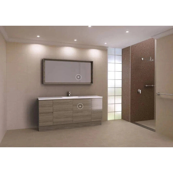 Wall Hung Vanity Timberline Timberline Nevada Floor Standing Or Wall Hung Vanity - With Ceramic Top