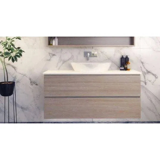 Timberline Nevada Plus Wall Hung Vanity With Silk Surface Top And Above Counter Basin