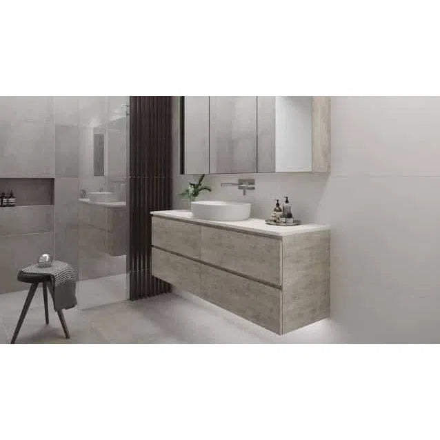 Timberline Nevada Plus Wall Hung Vanity With Silk Surface Top And Above Counter Basin