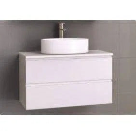 Timberline Nevada Plus Wall Hung Vanity With Silk Surface Top And Above Counter Basin