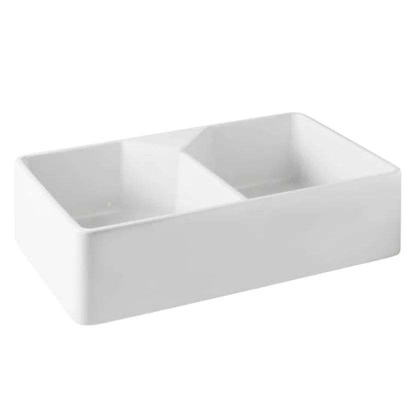 Turner Hastings Chester Double Bowl Fine Fireclay Butlers Sink