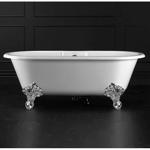 Freestanding Bath Victoria & Albert Victoria & Albert Cheshire Bath With Polished Chrome Metal Feet