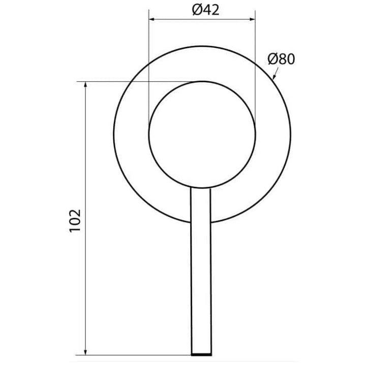 Villeroy & Boch Architectura Pin Shower Mixer