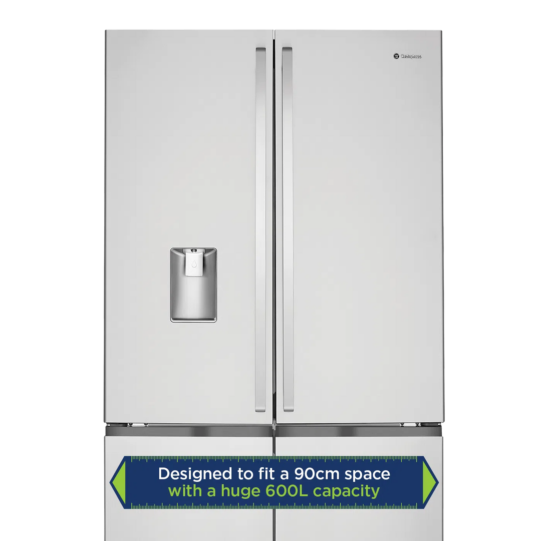 Westinghouse 541L French Door Fridge (WQE6060SB) Design 10