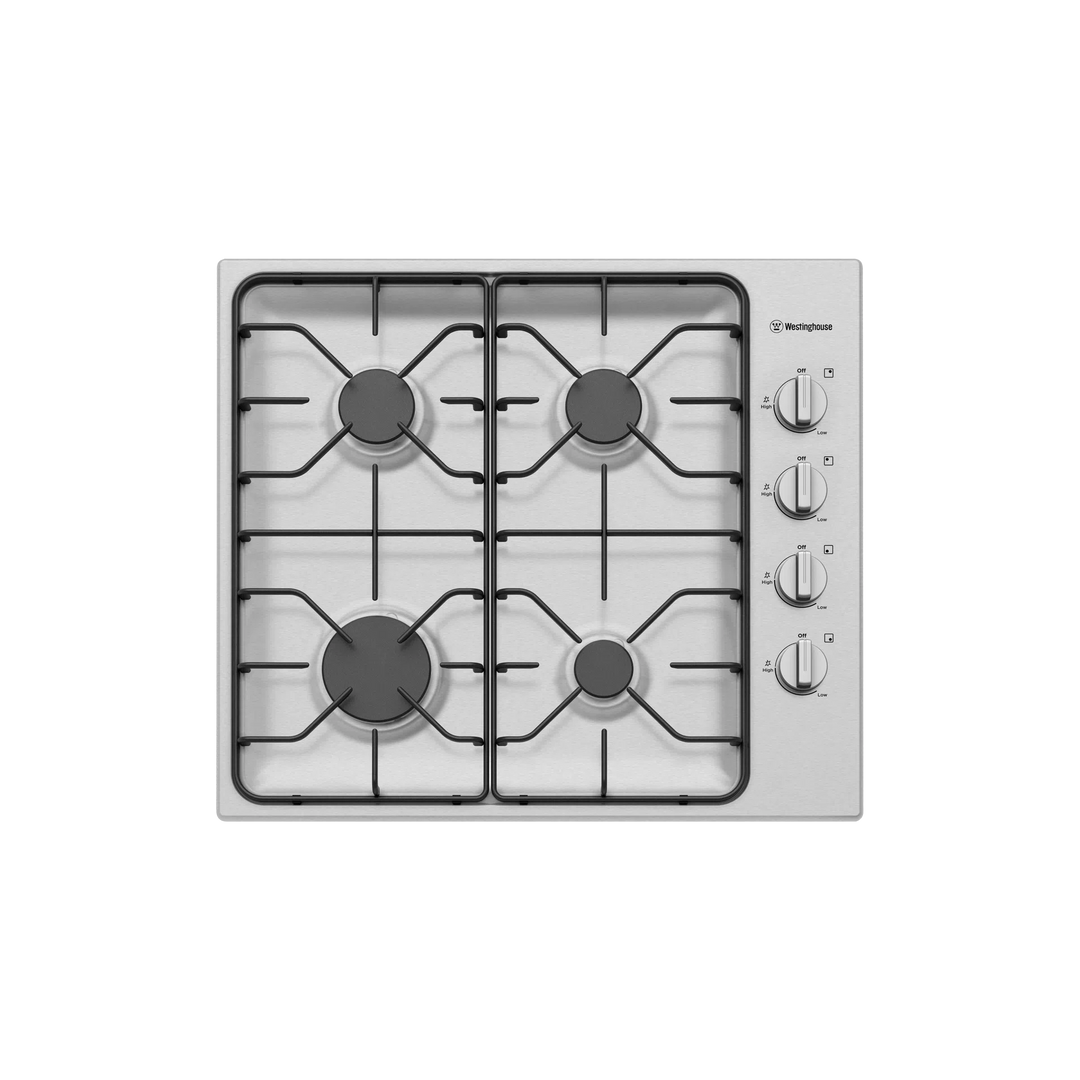 Westinghouse 60cm 4 Burner Gas Cooktop (WHG640SC) Design 10