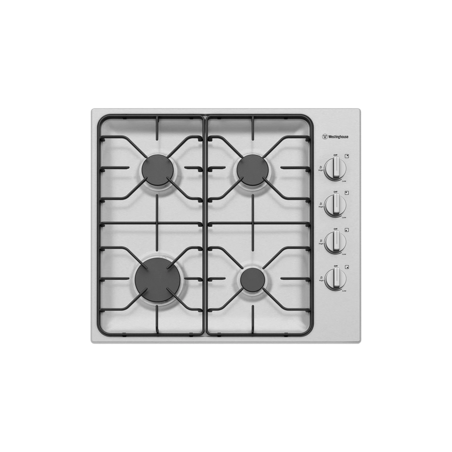 Gas Cooktop Westinghouse Westinghouse 60cm 4 Burner Gas Cooktop WHG640SC