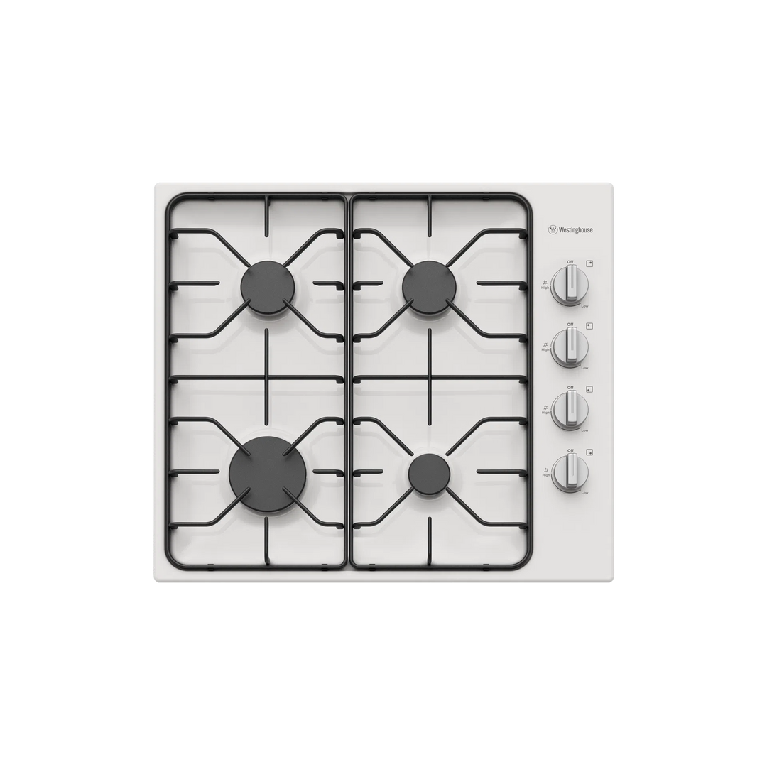 Westinghouse 60cm 4 Burner Gas Cooktop (WHG640WC) Design 10