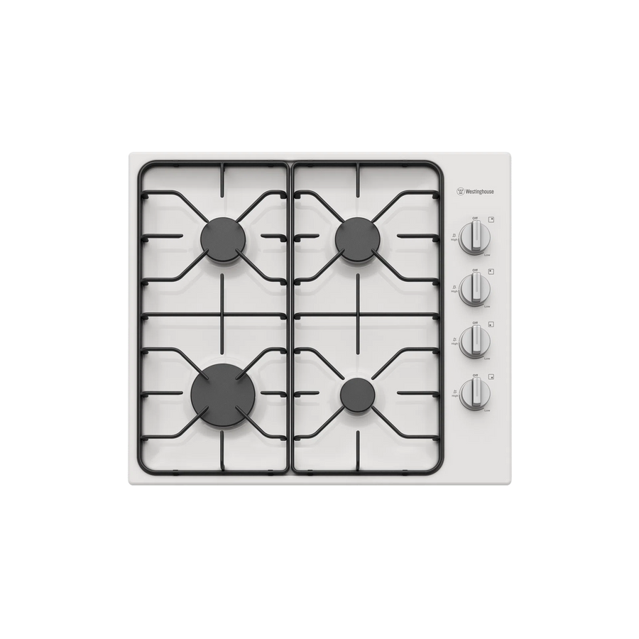 Gas Cooktop Westinghouse Westinghouse 60cm 4 Burner Gas Cooktop WHG640WC