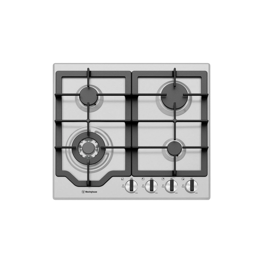 Gas Cooktop Westinghouse Westinghouse 60cm 4 Burner Gas Cooktop WHG644SC