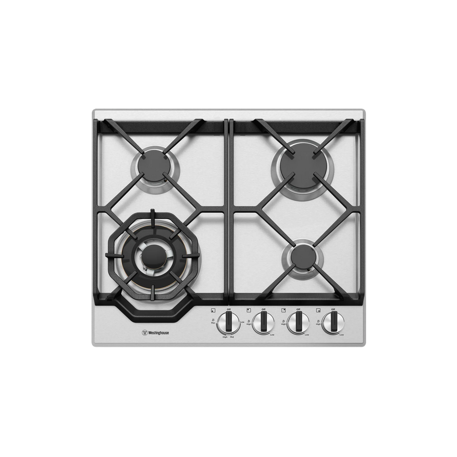 Gas Cooktop Westinghouse Westinghouse 60cm 4 Burner Gas Cooktop WHG648SC