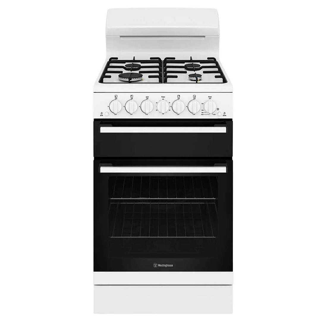Westinghouse 54cm Gas Freestanding Cooker (WLG510WCNG)