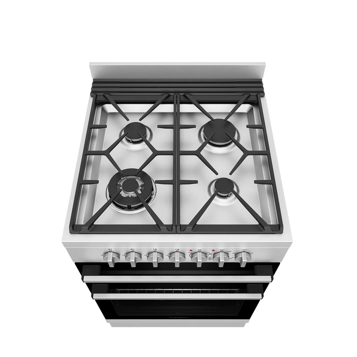 Westinghouse 60cm Dual Fuel Freestanding Cooker (WFE612SC) Design 10