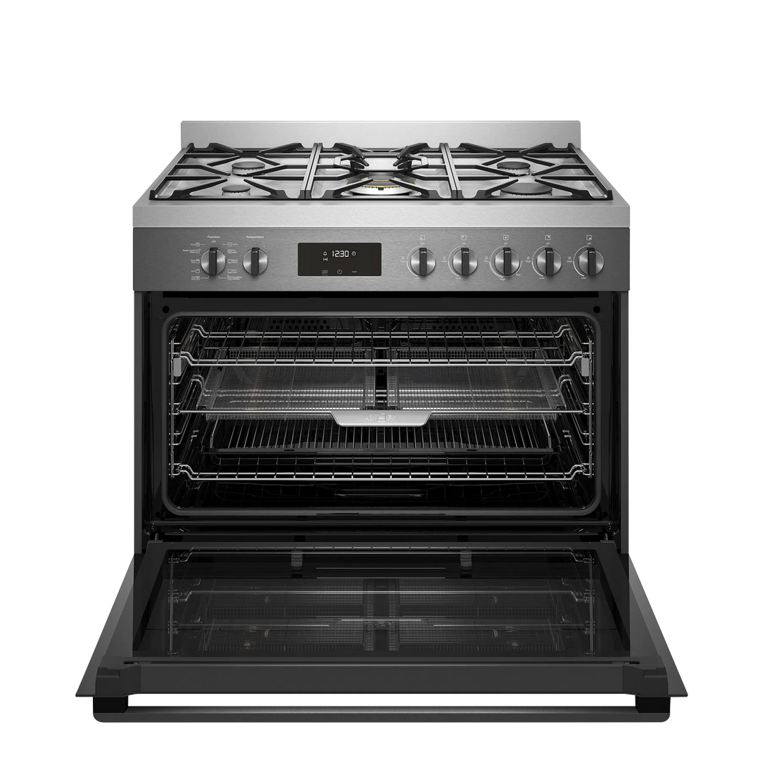 Westinghouse 90cm Dual Fuel Freestanding Cooker (WFEP917DSD) Design 10