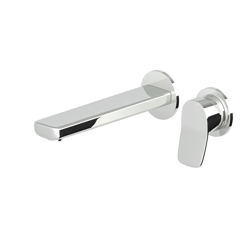 Zucchetti Brim Wall Mount Basin Mixer - 180mm Spout