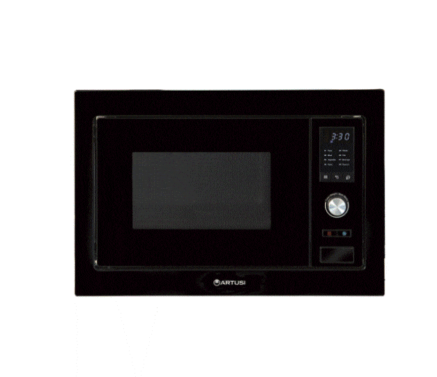 Microwave Oven Artusi Black Microwave