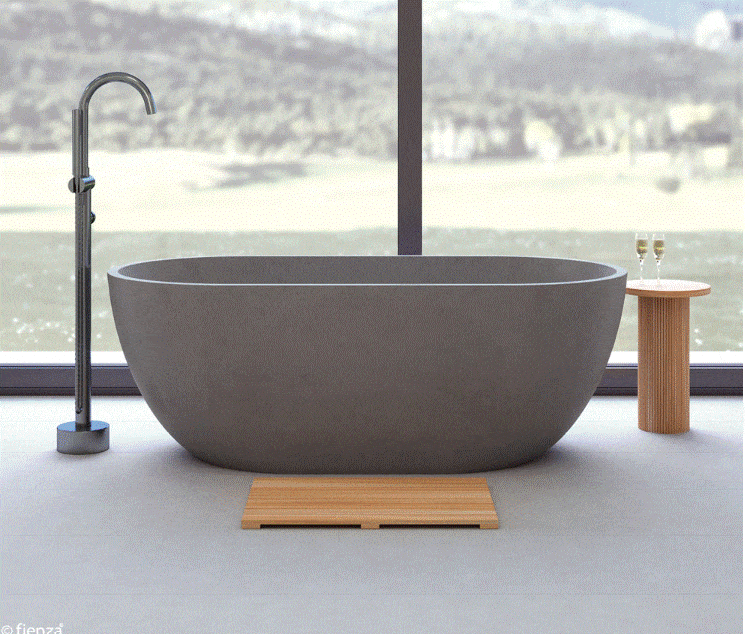 Fienza Jada Concrete Bath Design 10