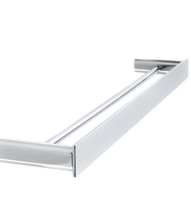 Accessories Linkware The Gabe 600mm Double Towel Rail Chrome