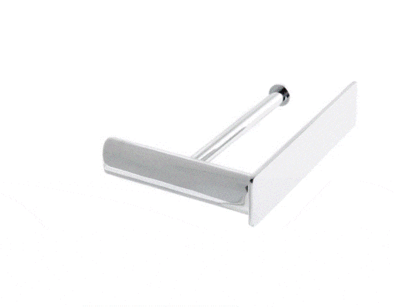 Accessories Linkware The Gabe Toilet Roll Holder Chrome
