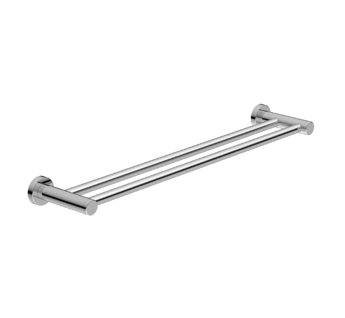 Accessories Nero Tapware CLASSIC/DOLCE DOUBLE TOWEL RAIL 800MM CHROME