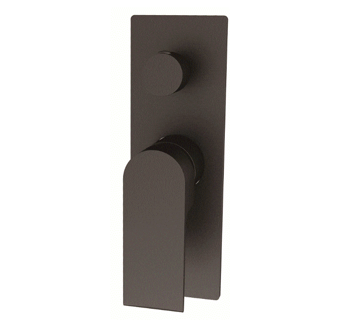Nero Bianca Shower Mixer with Diverter Matte Black