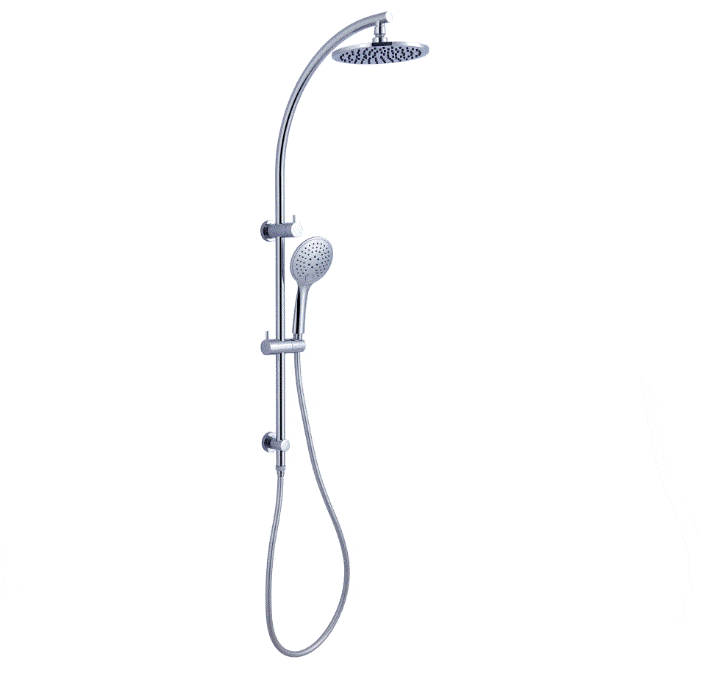 Rail Shower Nero Tapware DOLCE SHOWER COLUMN SET CHROME