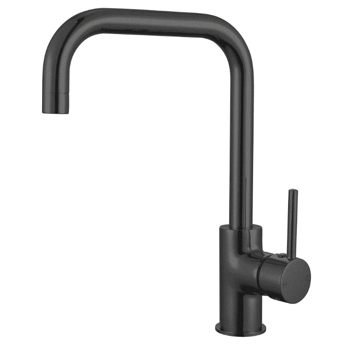 Sink Mixer Nero Tapware DOLCE KITCHEN MIXER SQUARE SHAPE MATTE BLACK